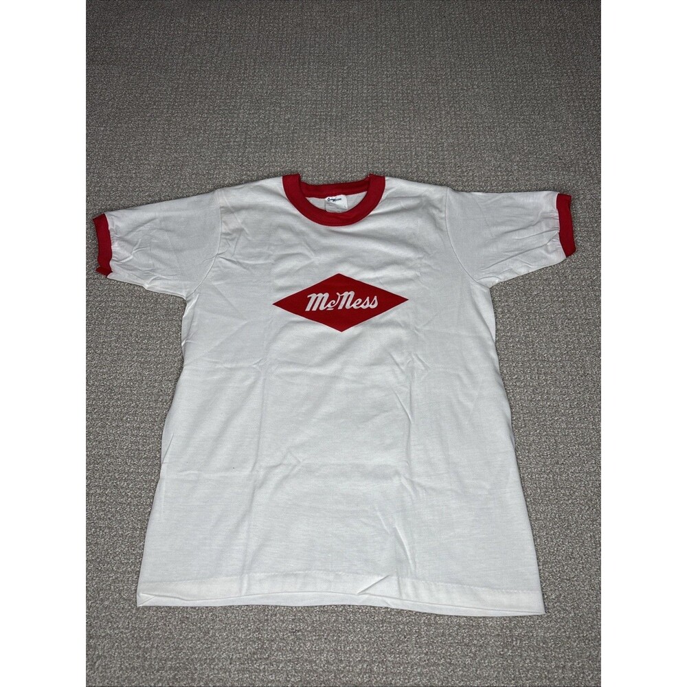 Vintage Mcness Farming Key Moore T Shirt Size Large NOS